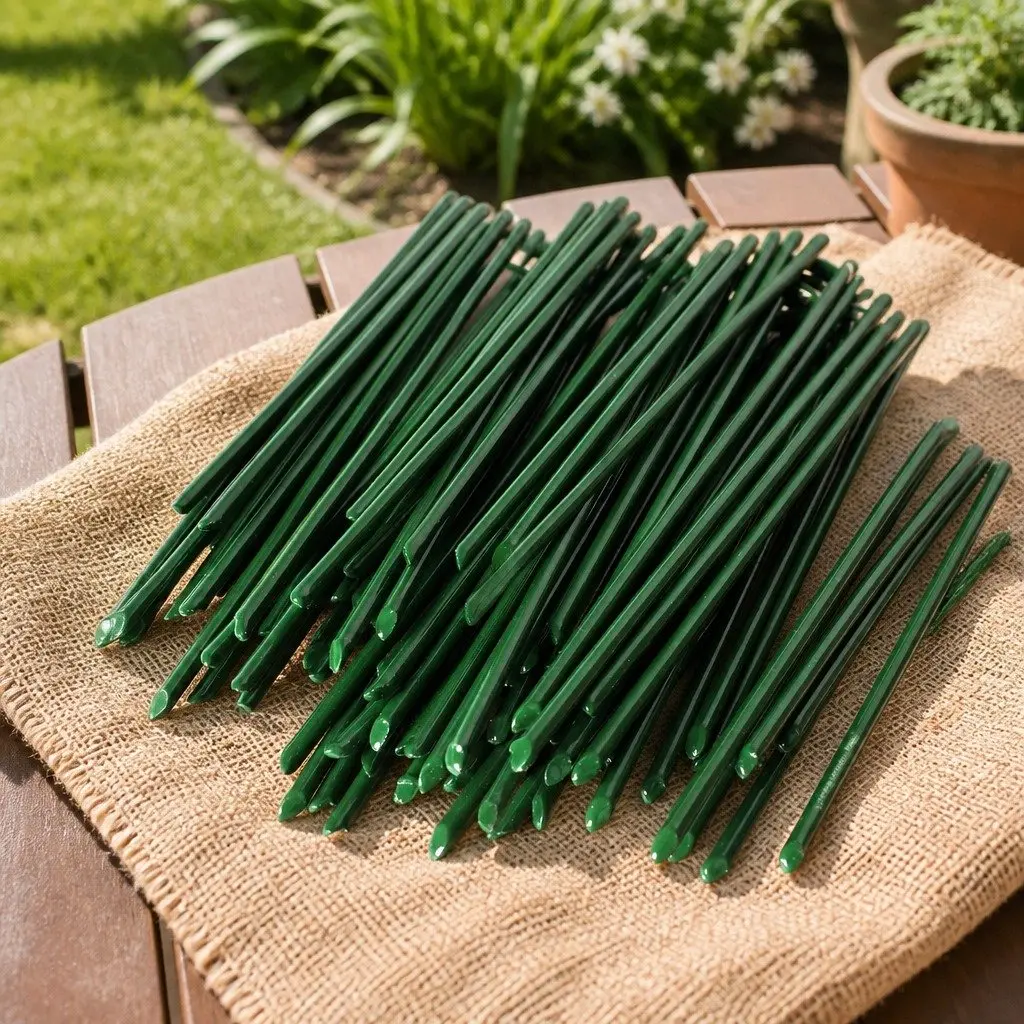 Synthetic Grass Pins Green 150mm U-Shape Durable Steel Landscape Installation 50 Piece