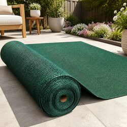 Shade Cloth 1.83x20m Green Heavy Duty Garden Mesh Roll UV-Stabilised 90% Shade