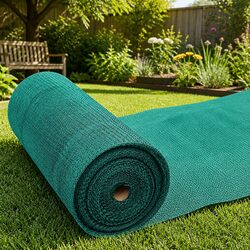 Shade Cloth 30% UV Block 1.83m x 20m Roll Green Heavy Duty Garden Greenhouse