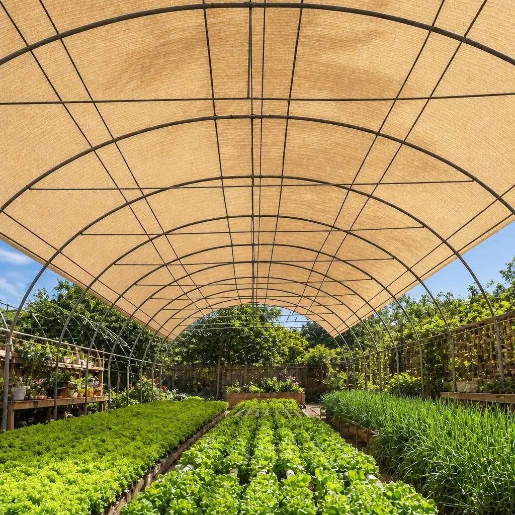 Shade Cloth Sandstone 1.83m x 50m 50% UV-Stabilised Heavy Duty Garden Shadecloth