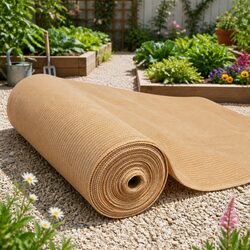 Shade Cloth 3.66m x 10m Roll 50% UV-Stabilised Beige Garden Greenhouse