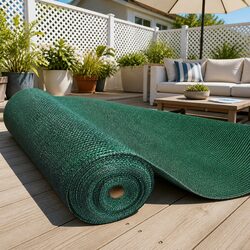 Compact Green Shade Cloth Roll 3.66m x 20m for Gardens