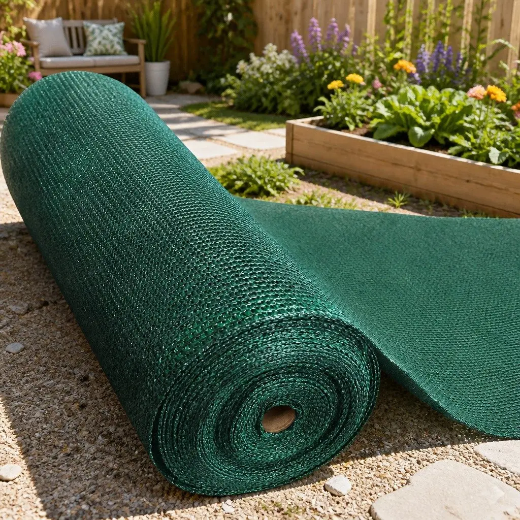 Shade Cloth Green 3.66x20m Heavy Duty 90% UV-Stabilised for Garden and Agricultural Use