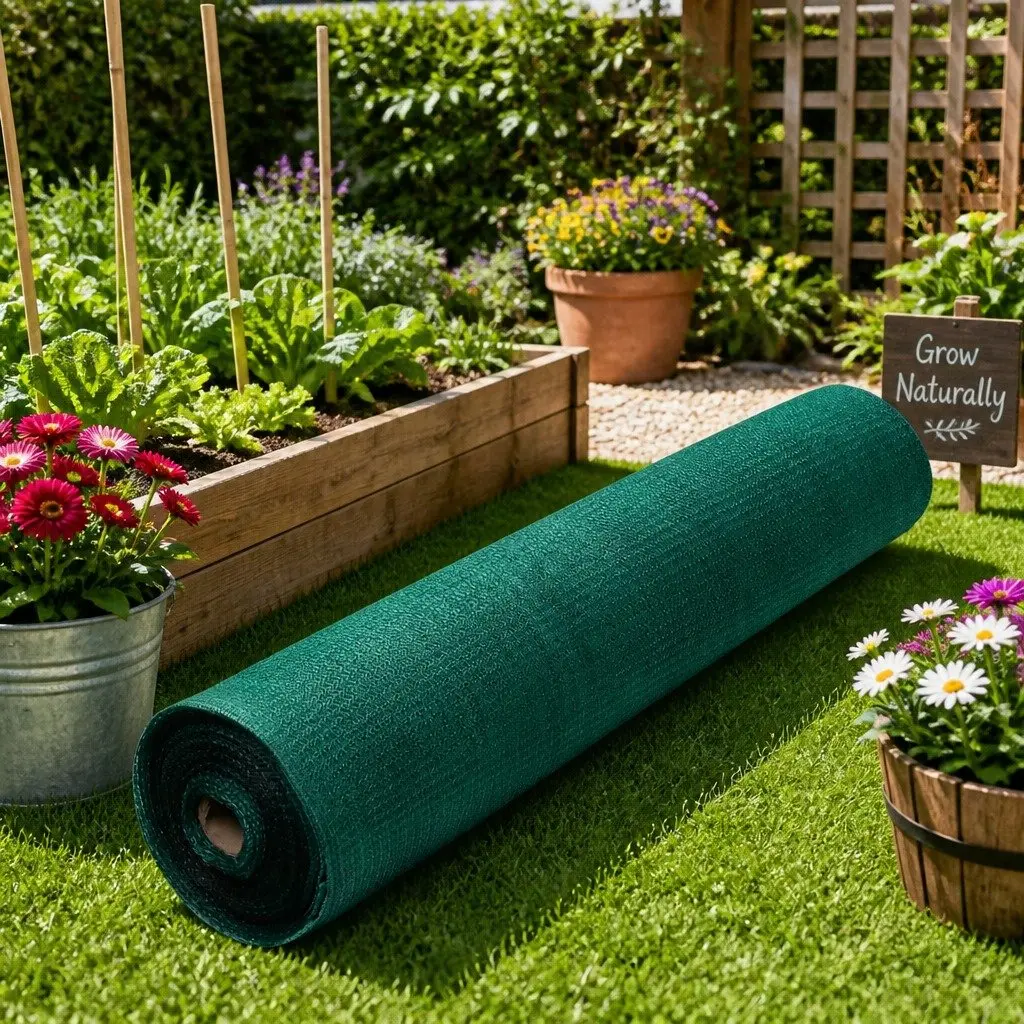 Shade Cloth Green 3.66m x 30m 50% UV Block Heavy Duty Garden Greenhouse