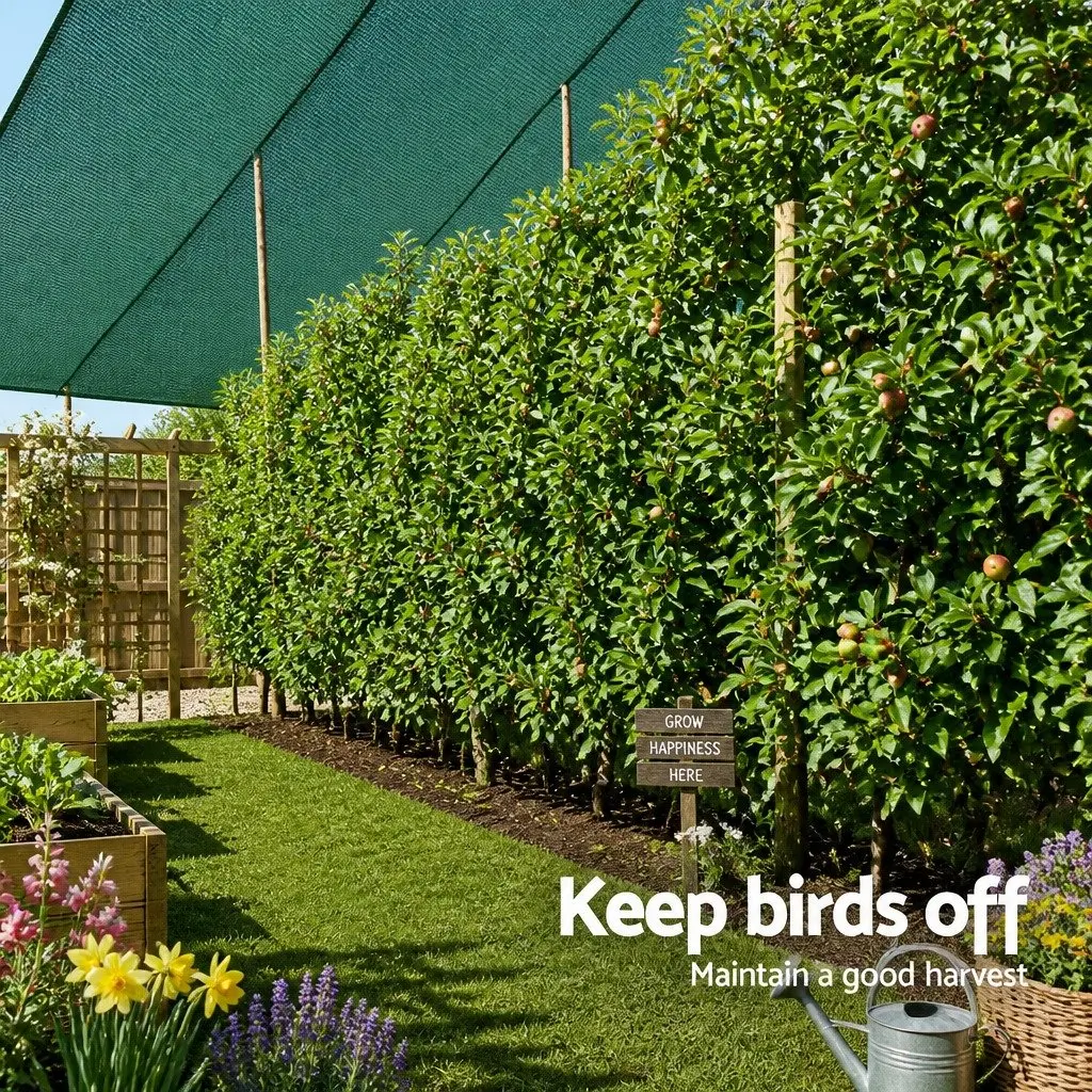Shade Cloth Green 3.66m x 30m 50% UV Block Heavy Duty Garden Greenhouse