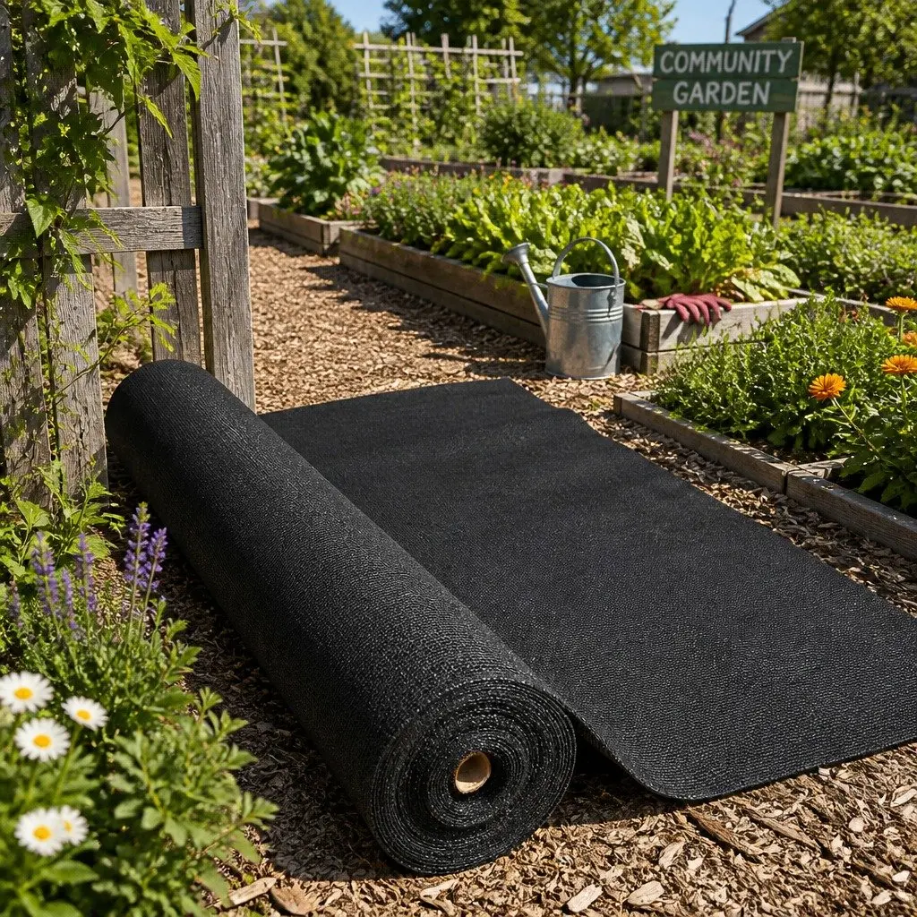 Shade Cloth Black 3.66x30m 70% UV Block Heavy Duty Garden Mesh Roll