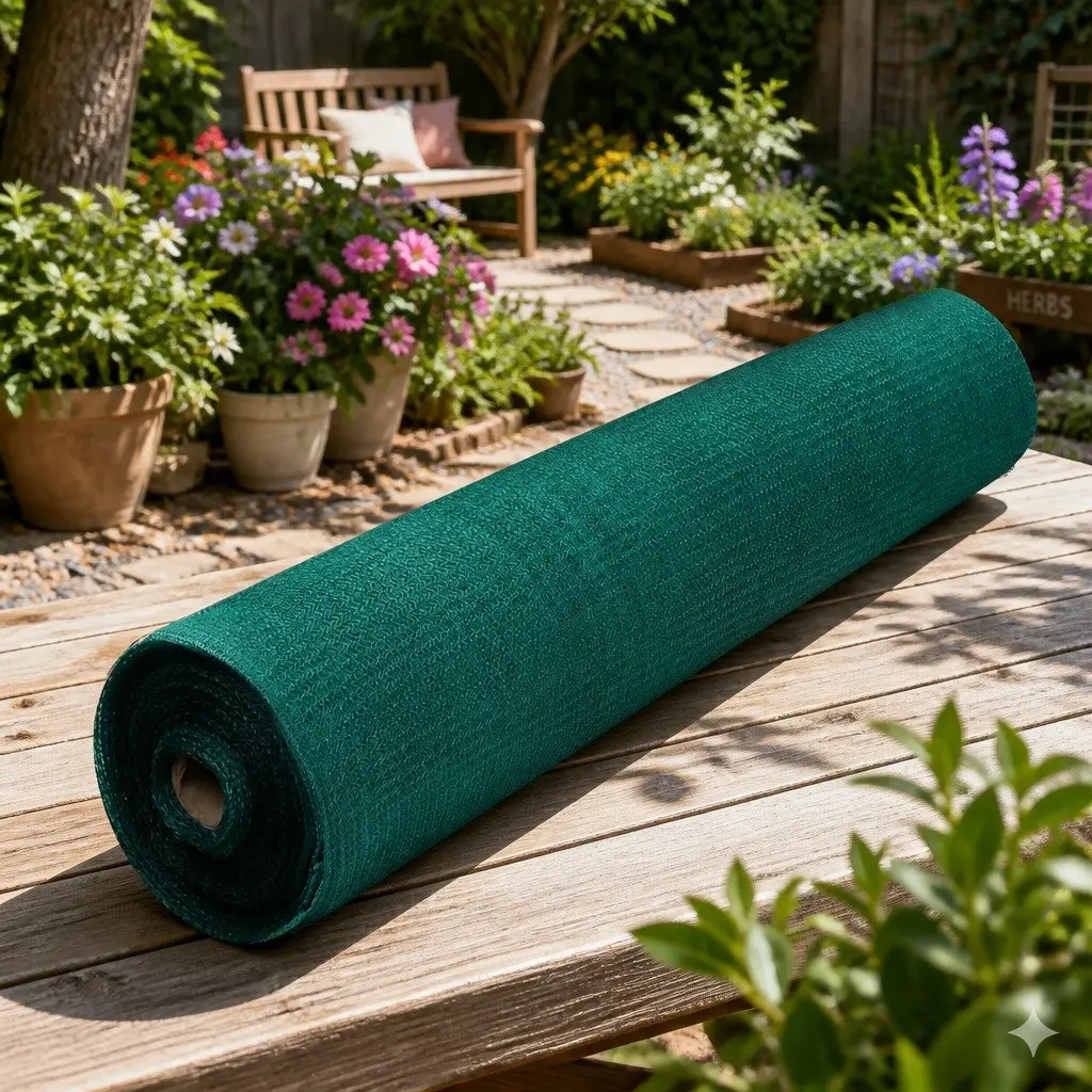 Shade Cloth 30% UV Block 3.66m x 30m Roll Green Heavy Duty Greenhouse Garden