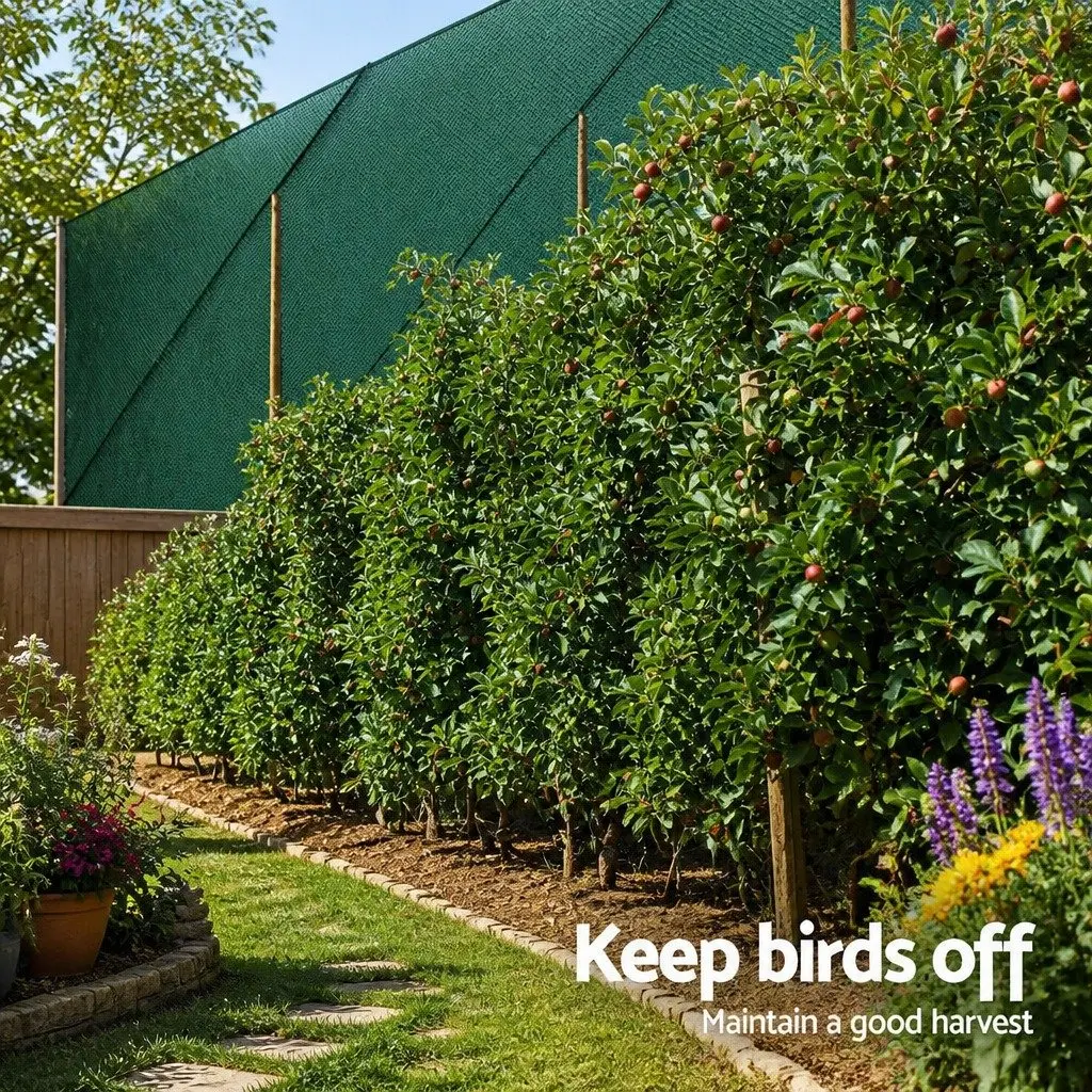 Shade Cloth 30% UV Block 3.66m x 30m Roll Green Heavy Duty Greenhouse Garden