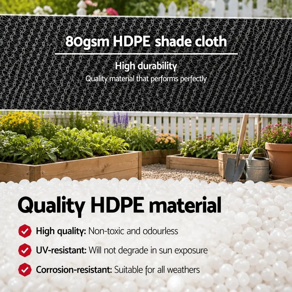 30% UV Shade Cloth for Gardens 3.66m x 30m
