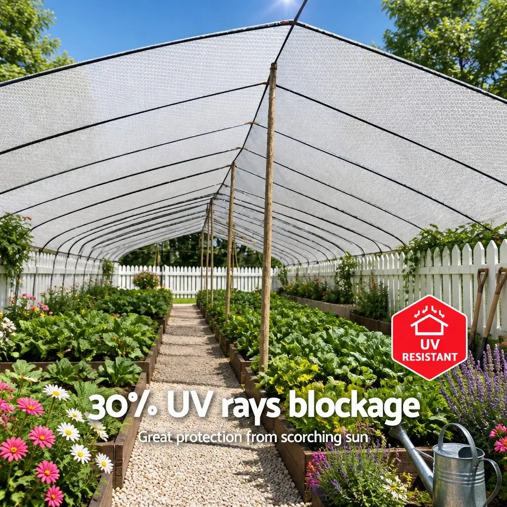 30% UV Shade Cloth for Gardens 3.66m x 30m