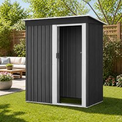 Compact Garden Shed 1.62x0.86M - Smart Storage