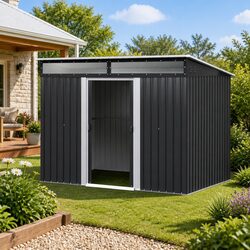 Compact 2.60x1.95M Garden Shed for Efficient Storage