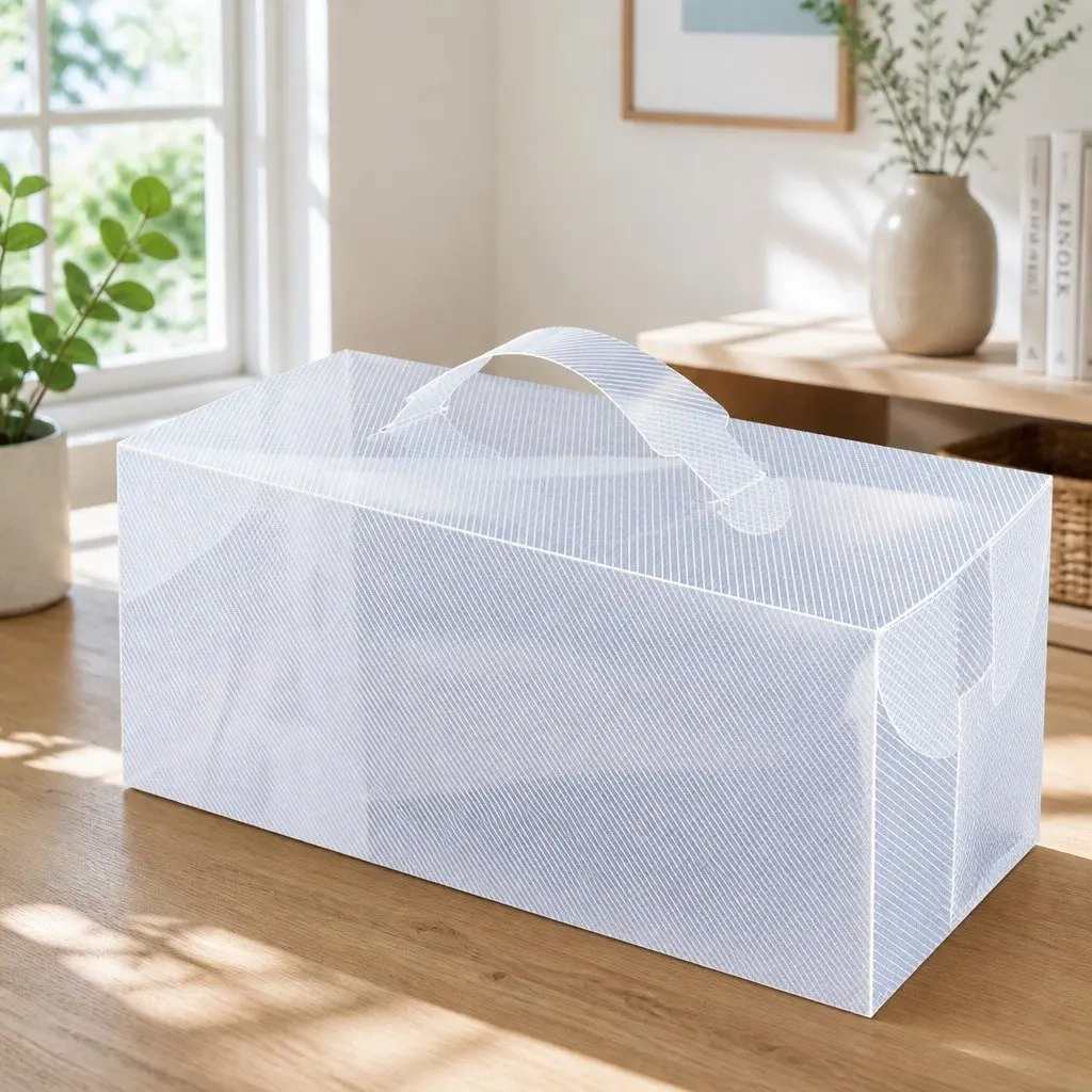 Shoe Storage Box White 40 Piece Set Clear Foldable Stackable Transparent Organizer
