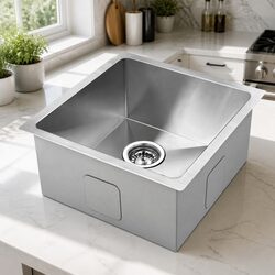 Compact Stainless Steel Kitchen Sink 36x36cm for Your Needs