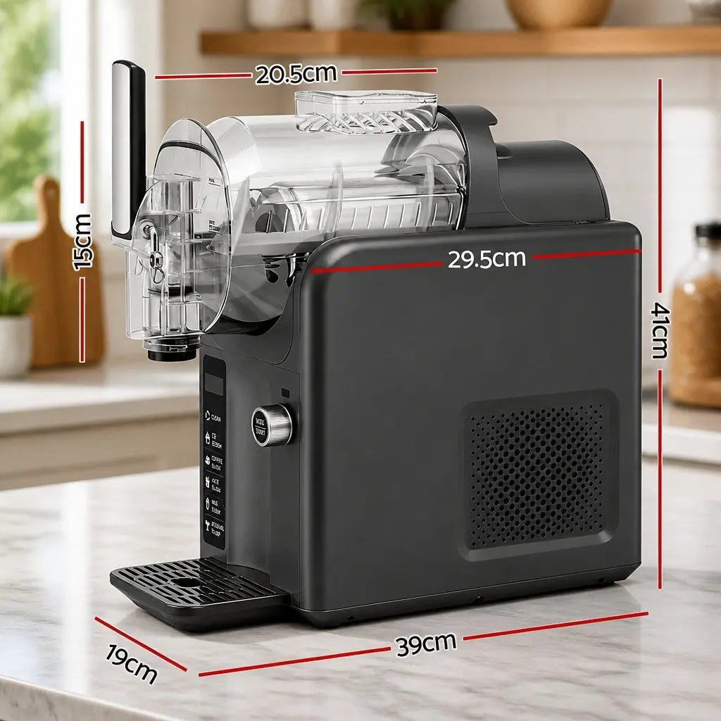 5in1 Slushie Machine Grey 2L Soft Serve Frozen Drink Maker