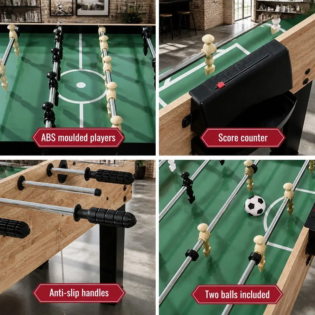 10-in-1 Multi Game Table Compact Lightweight Sturdy Construction Suitable for Kids and Adults