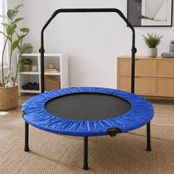 40 Inch Foldable Mini Trampoline — Compact Fitness Solution
