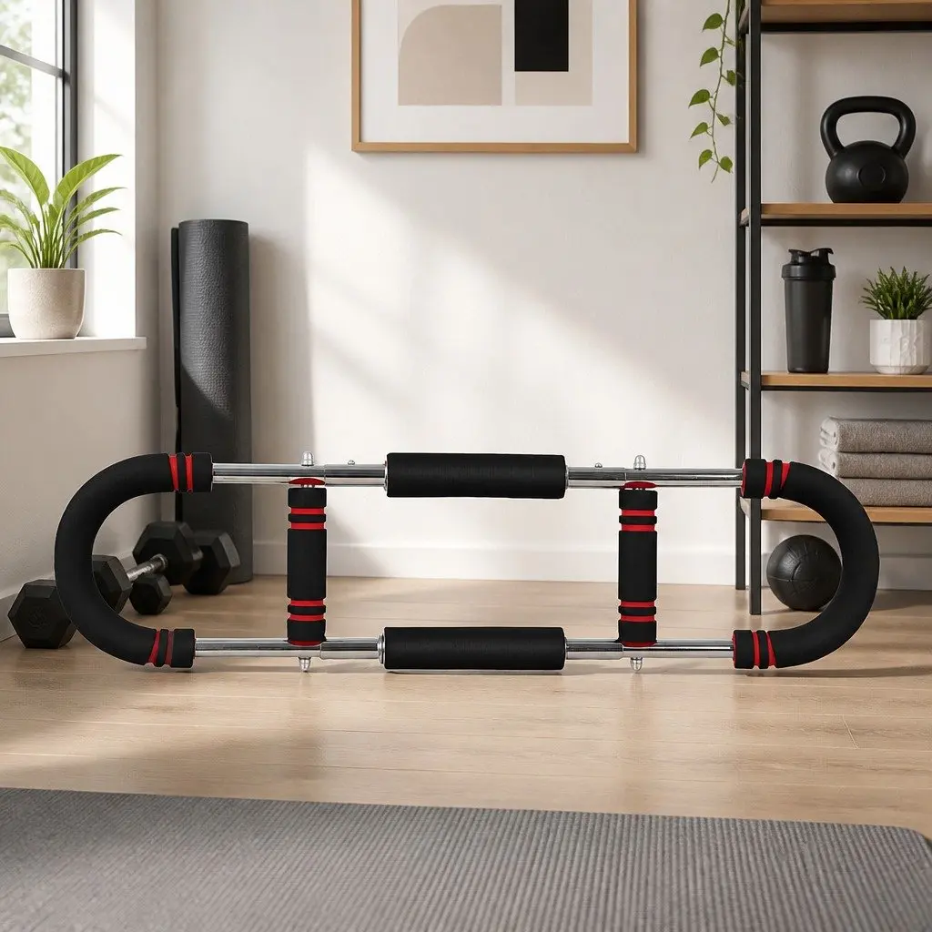 Adjustable Arm Trainer Power Twister Expander Chest Strength Training Bar