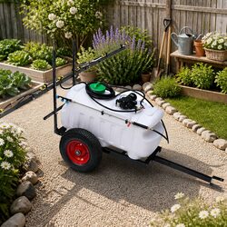 Compact 100L Tank Sprayer with 3M Boom for Efficiency