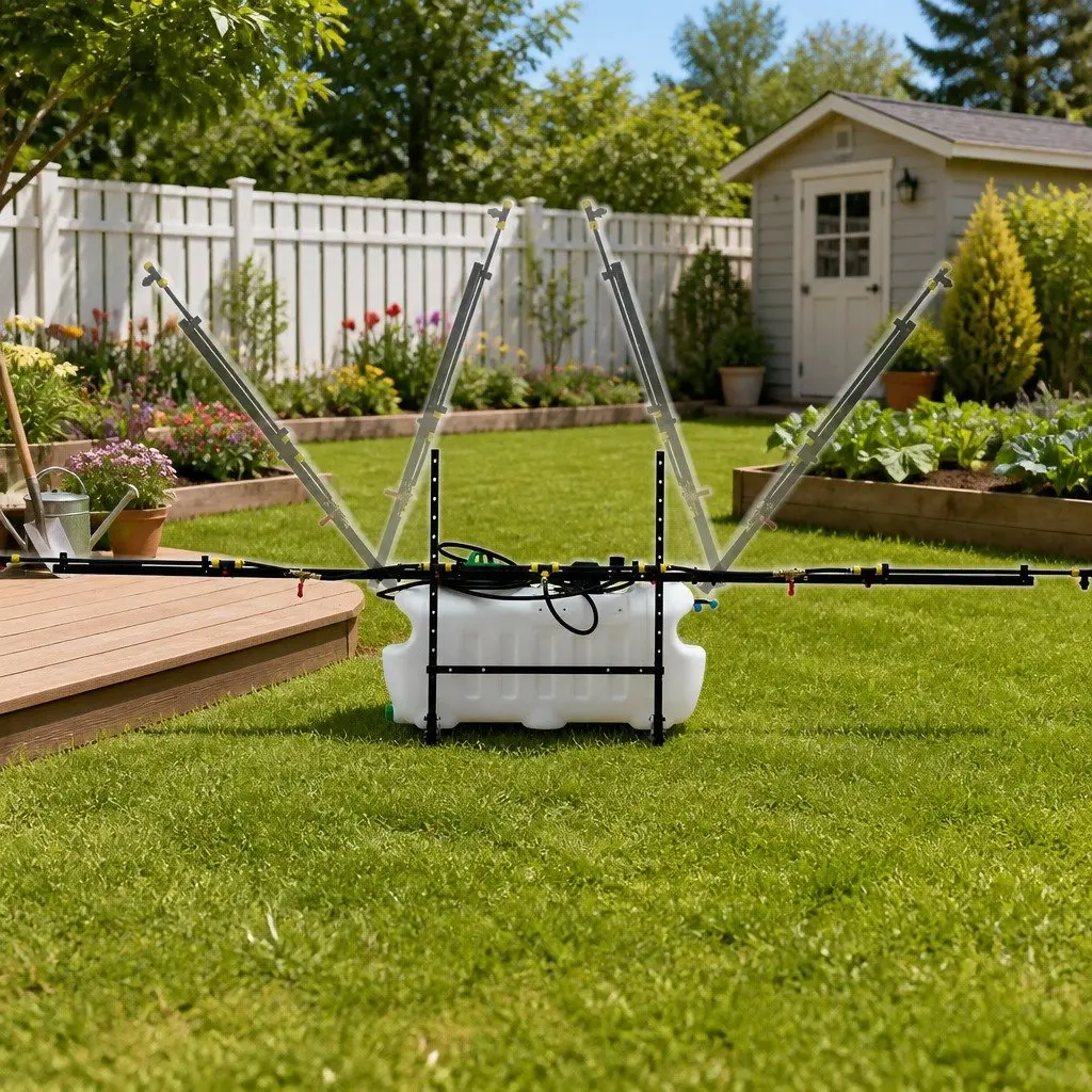 Weed Sprayer 100L Tank 3M Boom ATV Garden Spray Pesticide Herbicide Vehicle