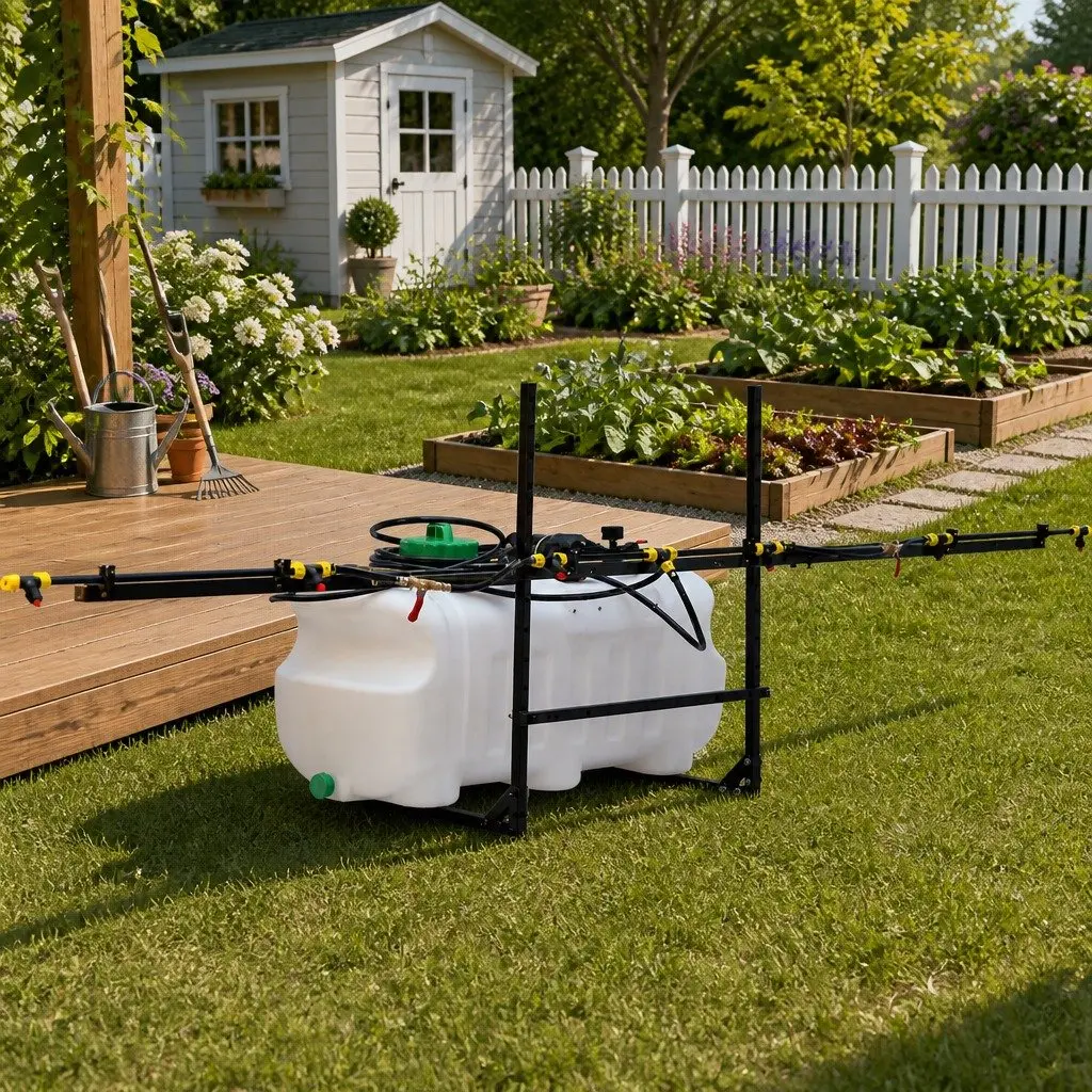 Weed Sprayer 100L Tank 3M Boom ATV Garden Spray Pesticide Herbicide Vehicle
