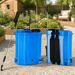 Compact Electric Backpack Sprayer with Custom Nozzles