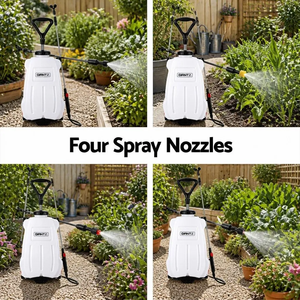 Electric Backpack Sprayer 20L Tank Garden Weed Pesticide Herbicide Trolley