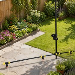 Adjustable Spray Boom 1.5M Hose 151cm Width 4 Nozzles Garden Herbicide Sprayer