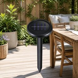 Compact and Effective 12-Piece Solar Snake Repeller Set
