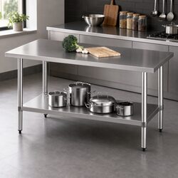 Your Perfect Stainless Steel Kitchen Work Bench 1524x762mm