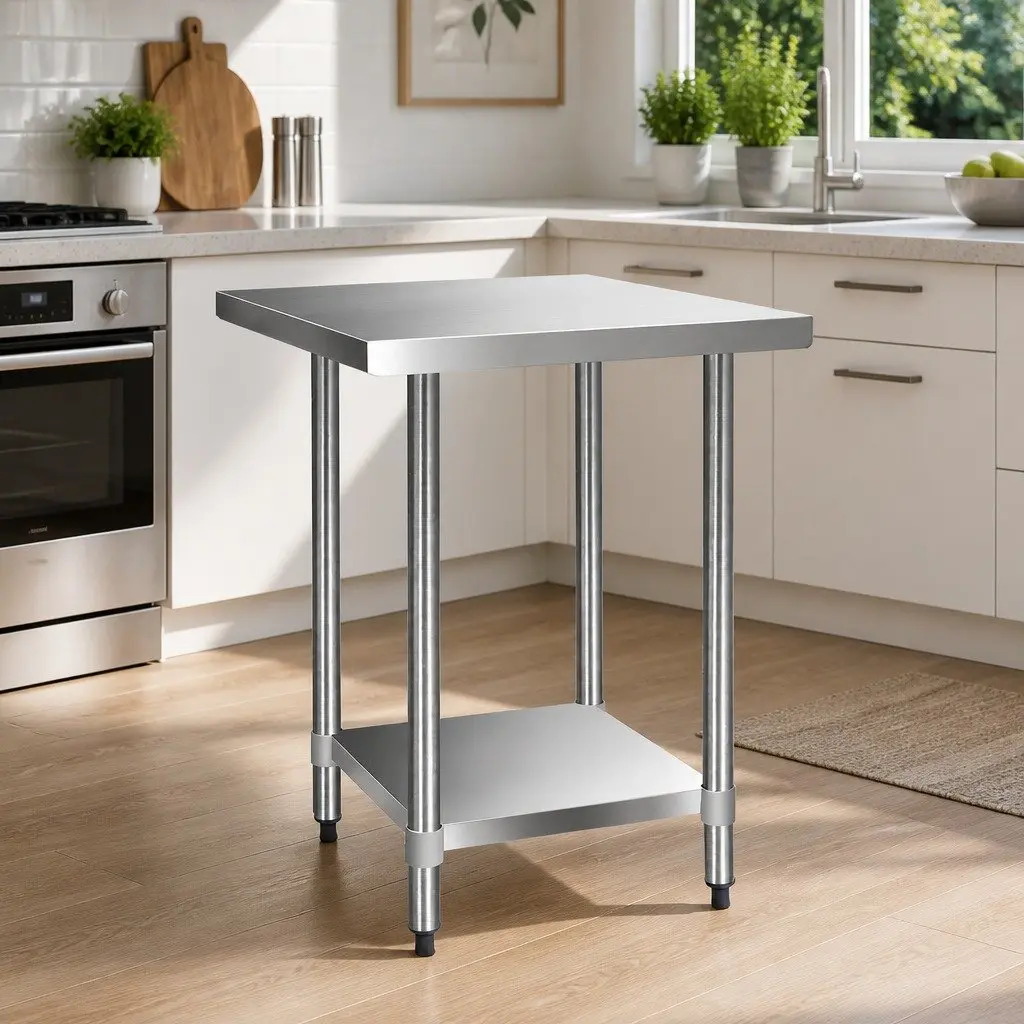 Stainless Steel Kitchen Bench 760x760mm