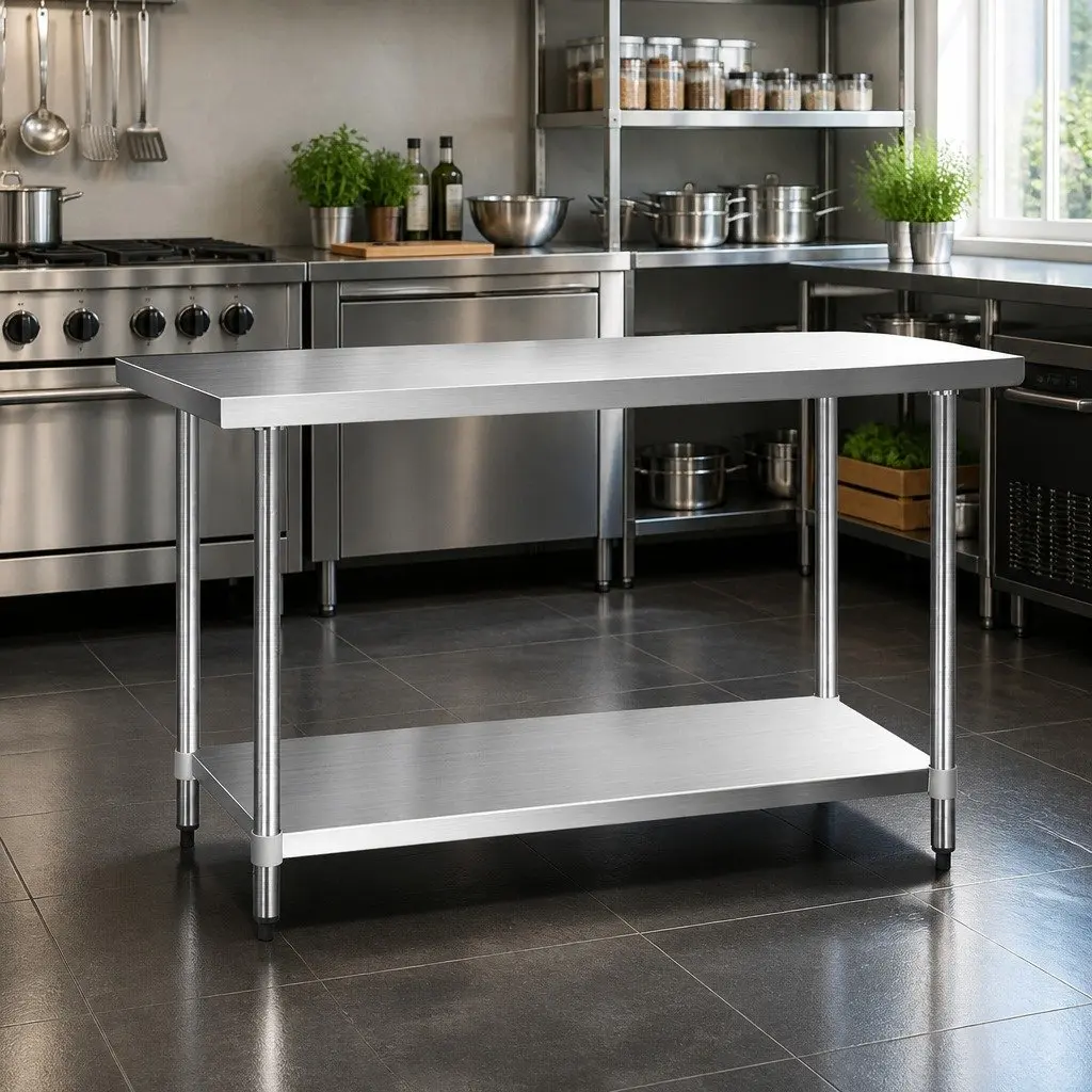 Stainless Steel Kitchen Work Bench 1524x610mm