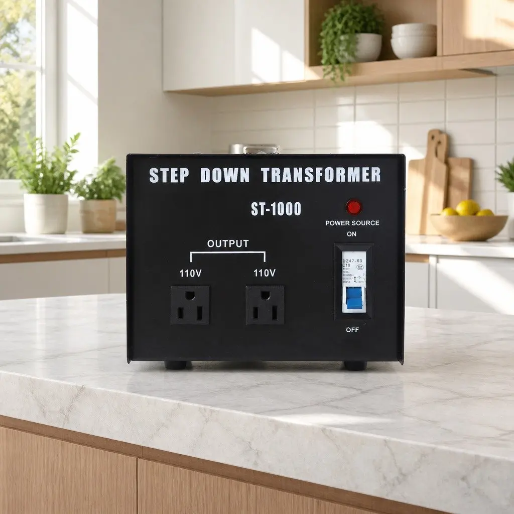 Step Down Transformer 1000W 240V to 110V Converter Australian Plug Power