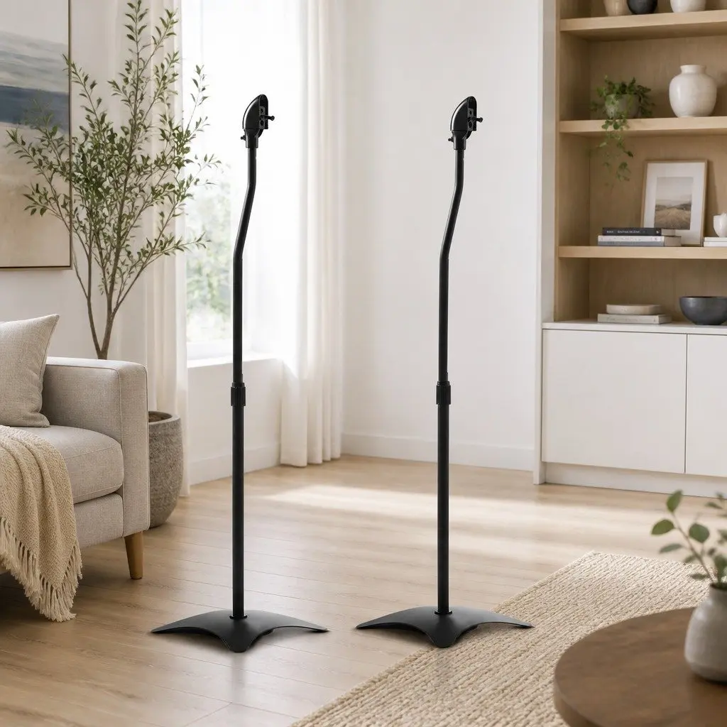 Adjustable Speaker Stand 75-112cm, 2pcs Included