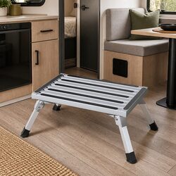 Compact and Sturdy Folding Step Stool for Easy Access