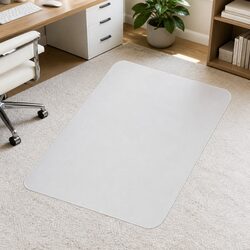 Chair Mat Office Carpet Floor Protection Clear PVC Desk Protector Anti-Scratch