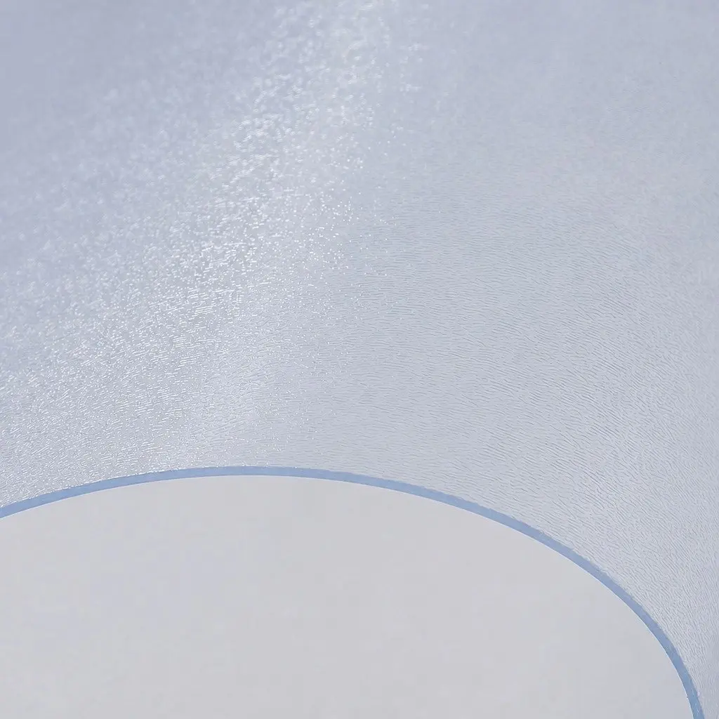 Chair Mat Clear PVC 135cm x 114cm Anti-Scratch Floor Protection for Office Use