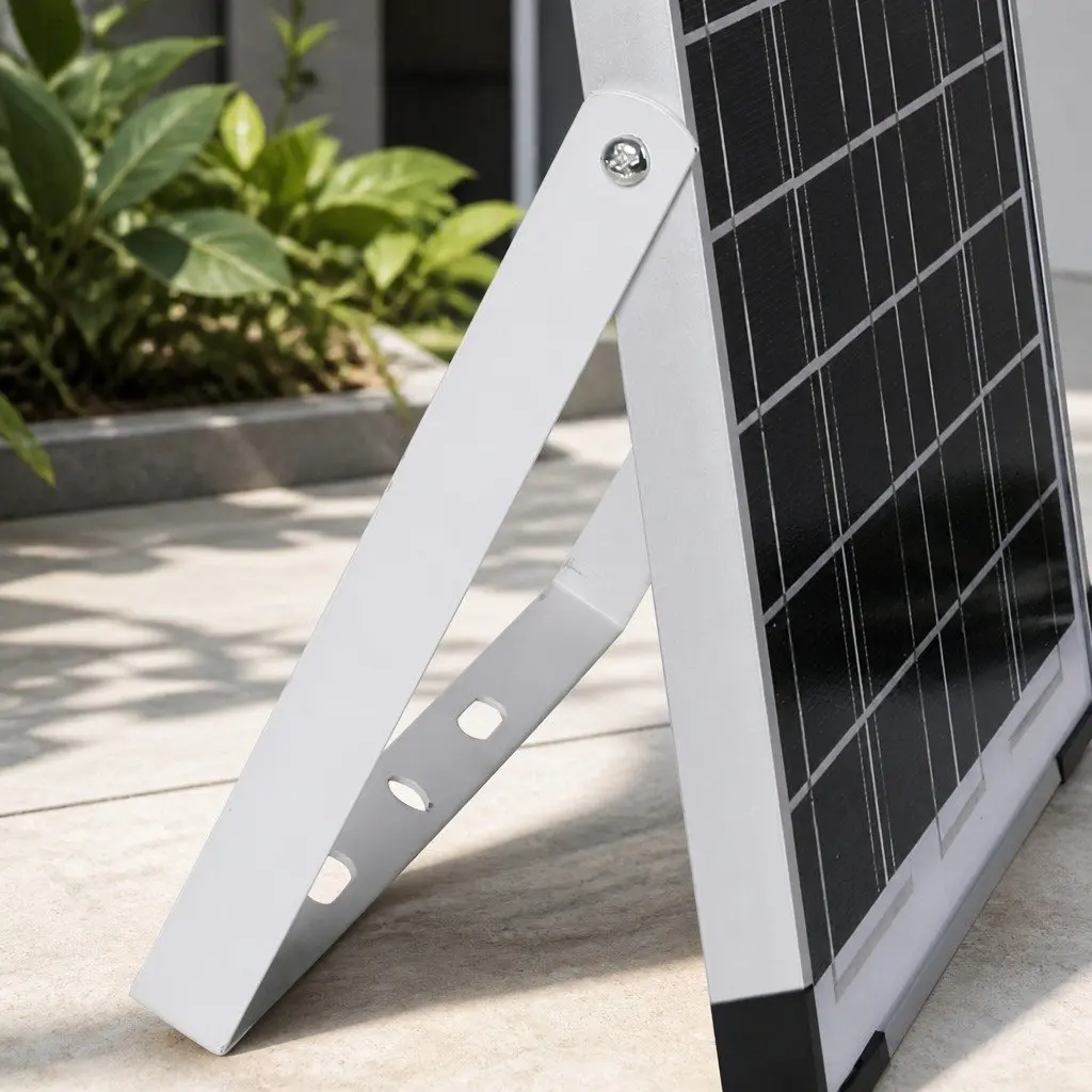 12V 10W Monocrystalline Solar Panel Kit Portable Caravan Camping USB Charger