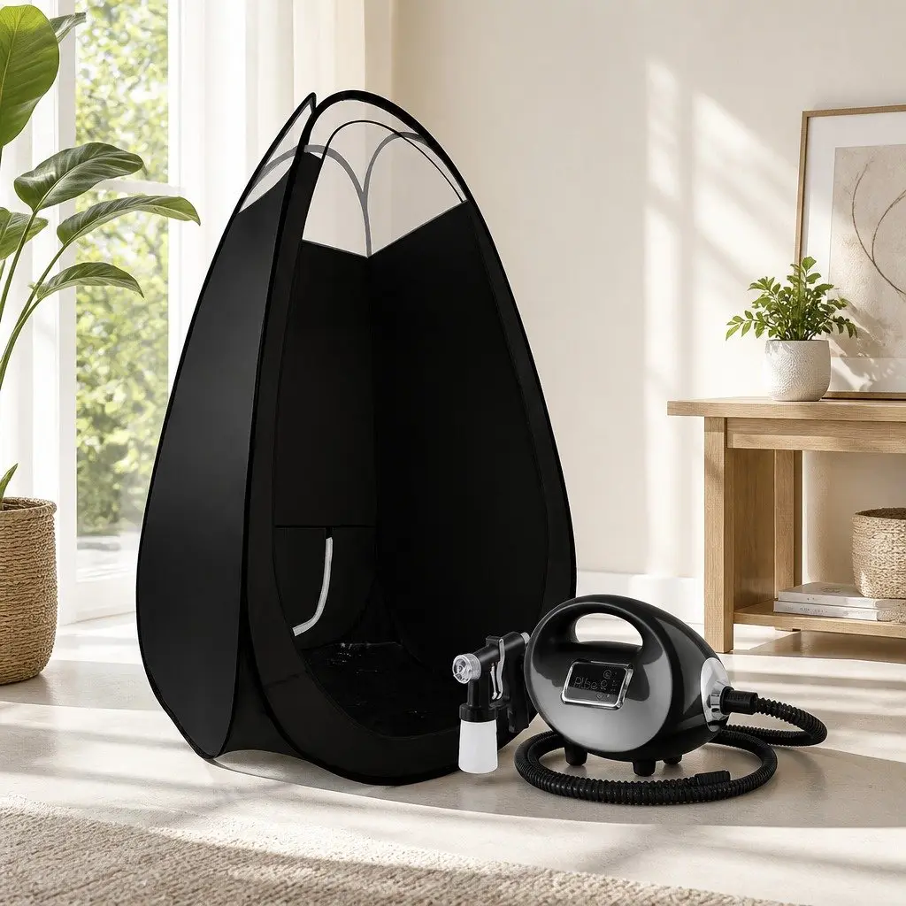 HVLP Spray Tan Machine with Pop-Up Tent