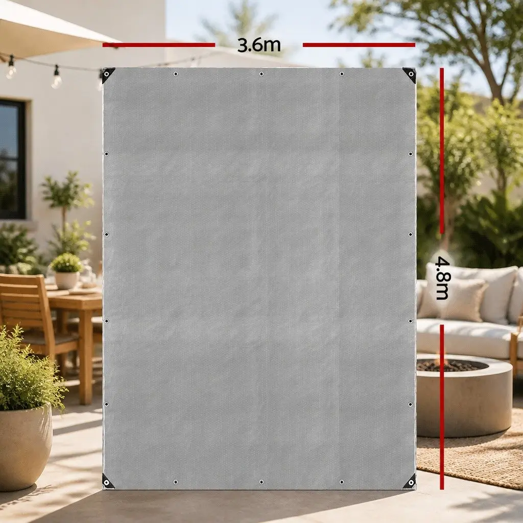 3.6x4.8m Heavy Duty Poly Tarp