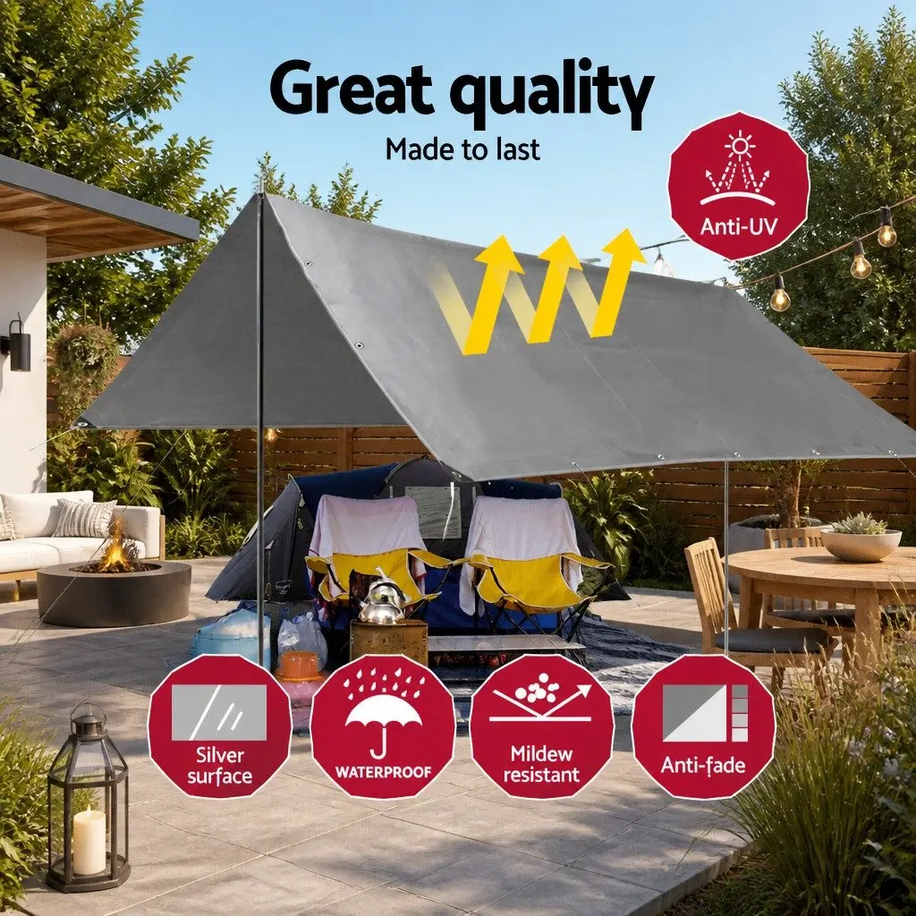 3.6x4.8m Heavy Duty Poly Tarp