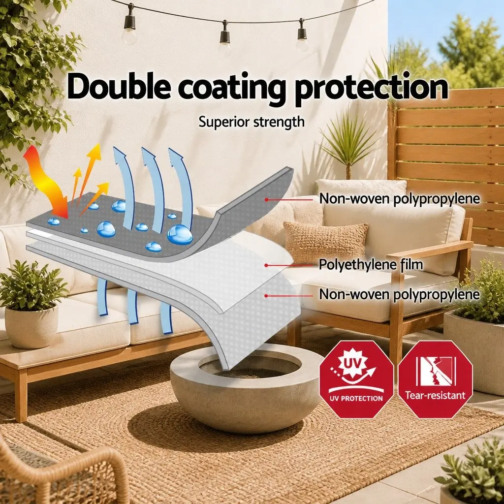 3.6x4.8m Heavy Duty Poly Tarp