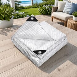 Your Go-To Outdoor Tarp: 5x10m Polyethylene Cover