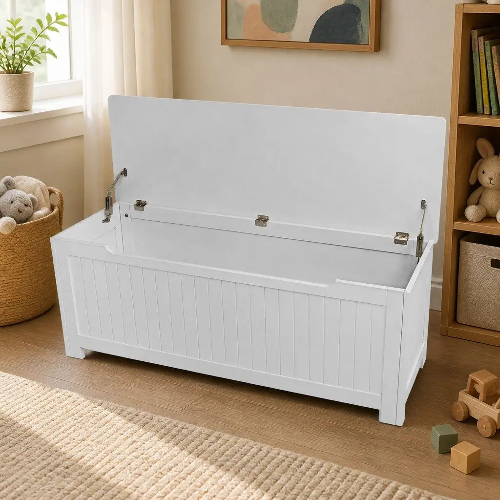 Kids Toy Box with Soft-Close Feature