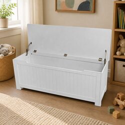 Kids Toy Box Storage Chest Bench Organizer Furniture Playroom Cabinet