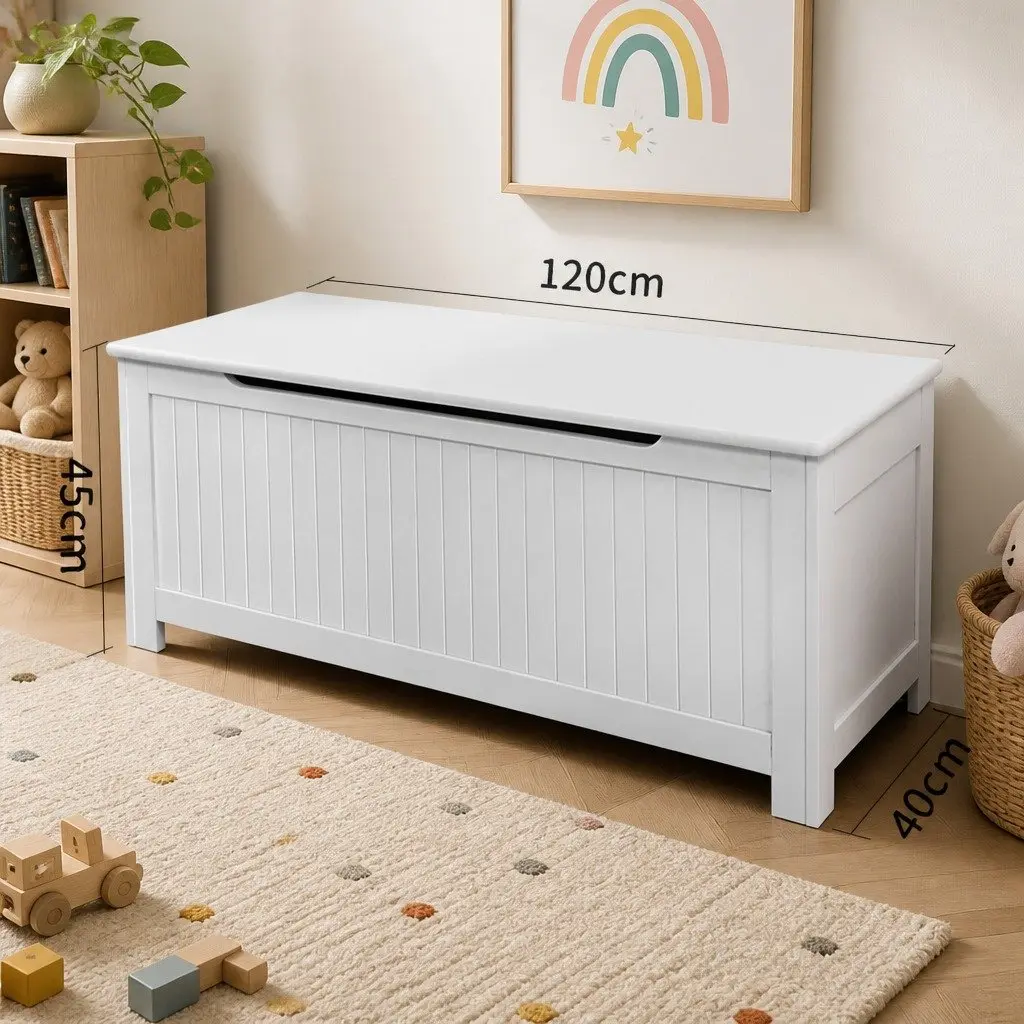 Kids Toy Box with Soft-Close Feature
