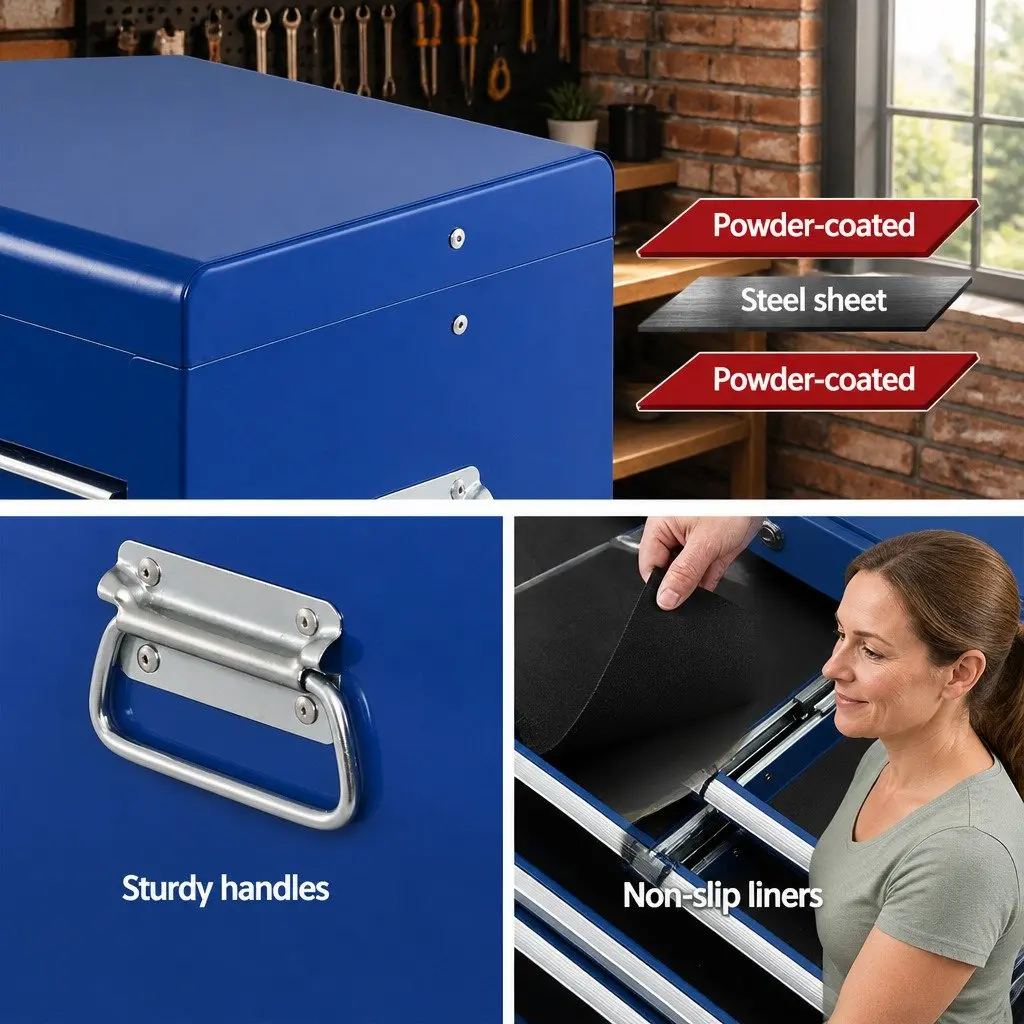 10 Drawer Tool Chest for Garage Organization
