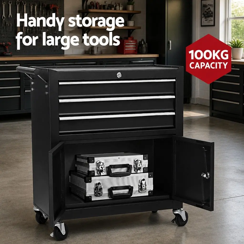 Tool Box Chest with 13 Drawers for Easy Access