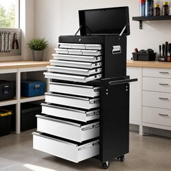 Compact 15 Drawer Tool Chest Trolley – Built to Last