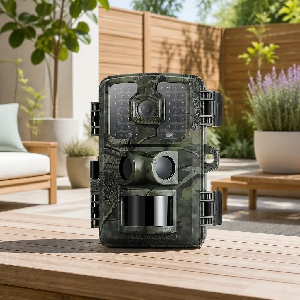 Trail Camera 4K 16MP Wildlife Hunting Security Camouflage Night Vision Infrared